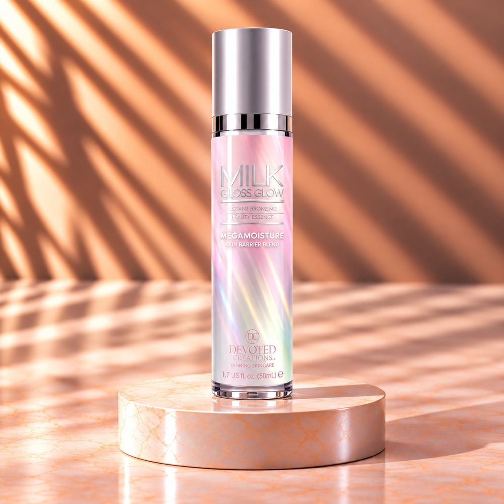 Devoted Creations Milk Gloss Glow Mega Moisture Facial Essence – 1.7 oz